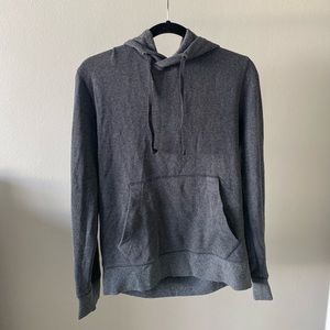 Grey Knit Hoodie